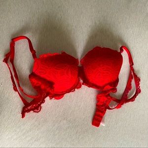 Red PINK Victoria Secret Bra 34C